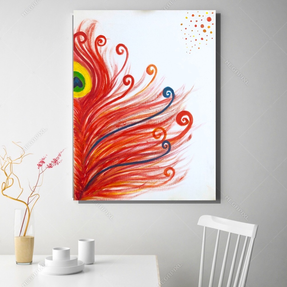 Plume painting